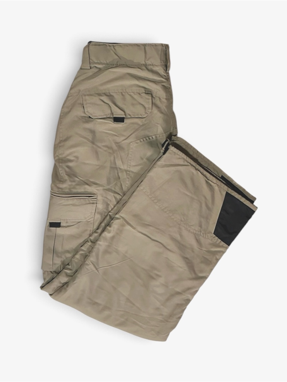 Medium B360 Snowboard Pants Kaki And Black Side Pockets